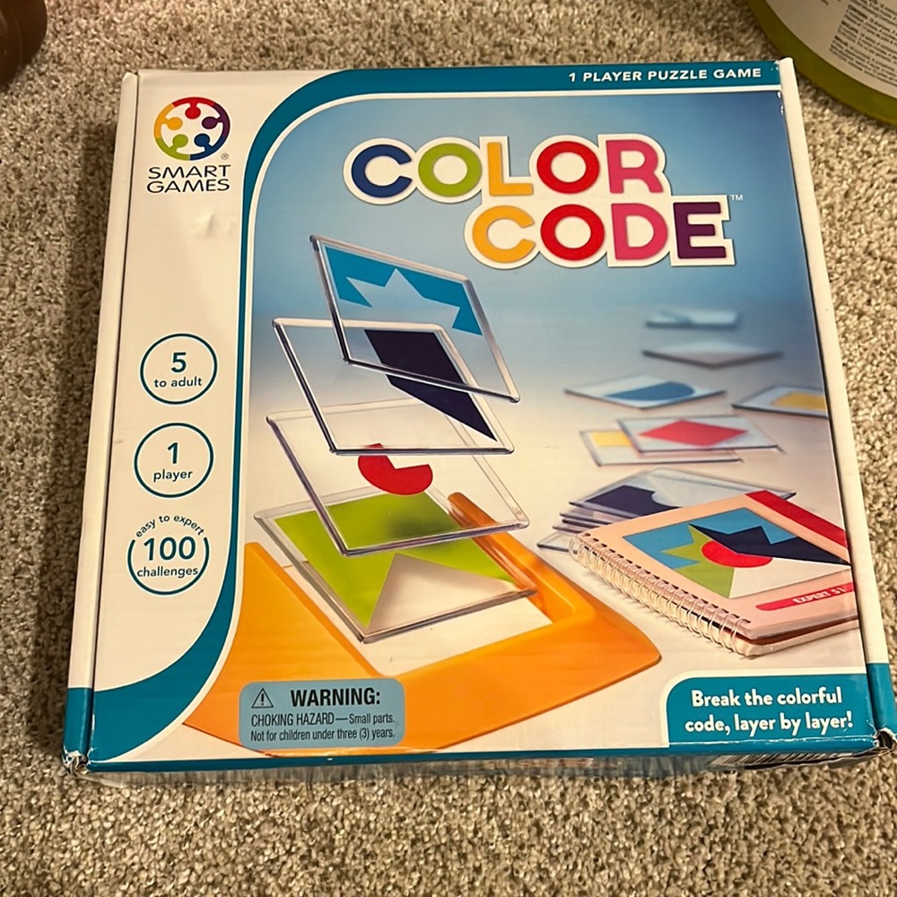 Smart games color code game